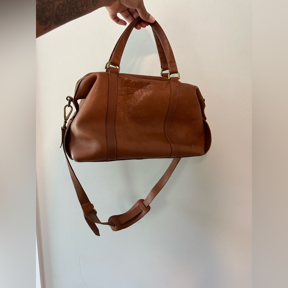 Madewell glasgow satchel bag